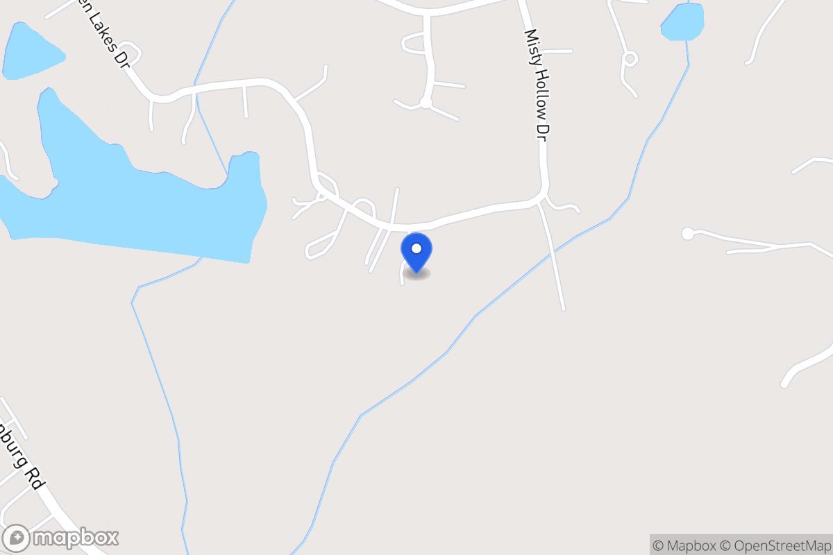 Map of 269 Hidden Lakes Dr