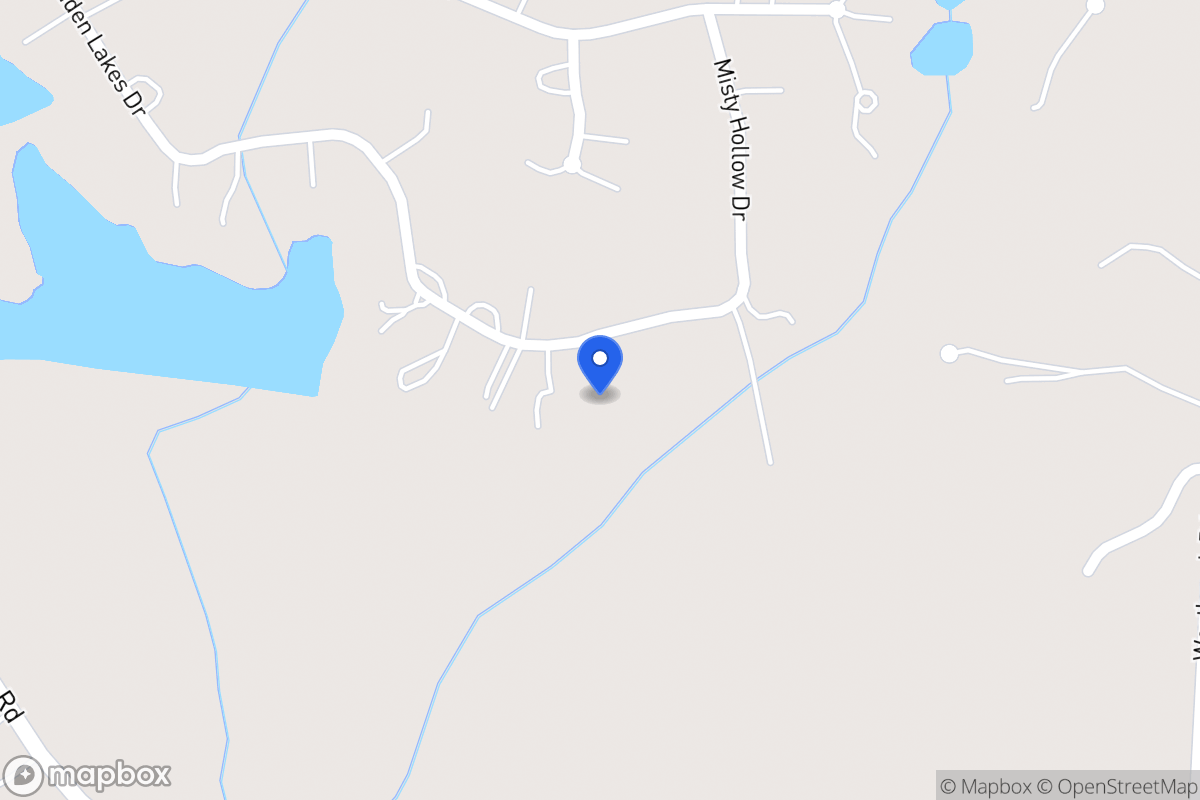Map of 279 Hidden Lakes Dr