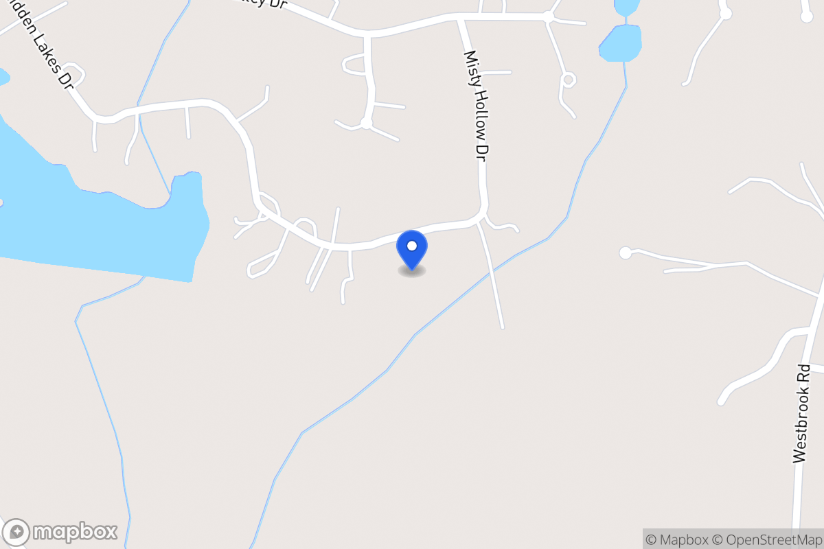 Map of 287 Hidden Lakes Dr