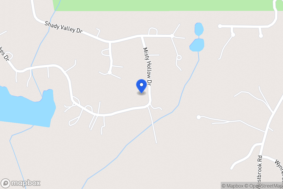 Map of 109 Misty Hollow Dr