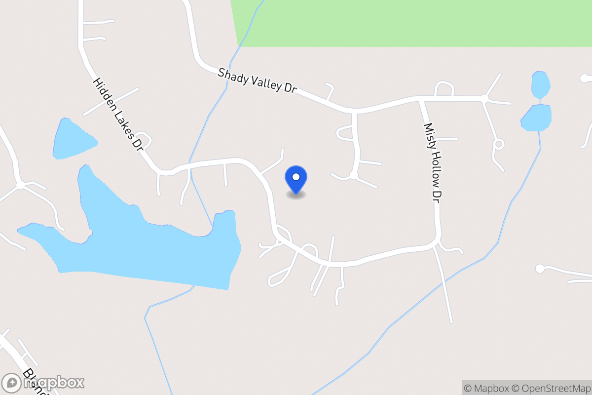 Map of 200 Hidden Lakes Dr