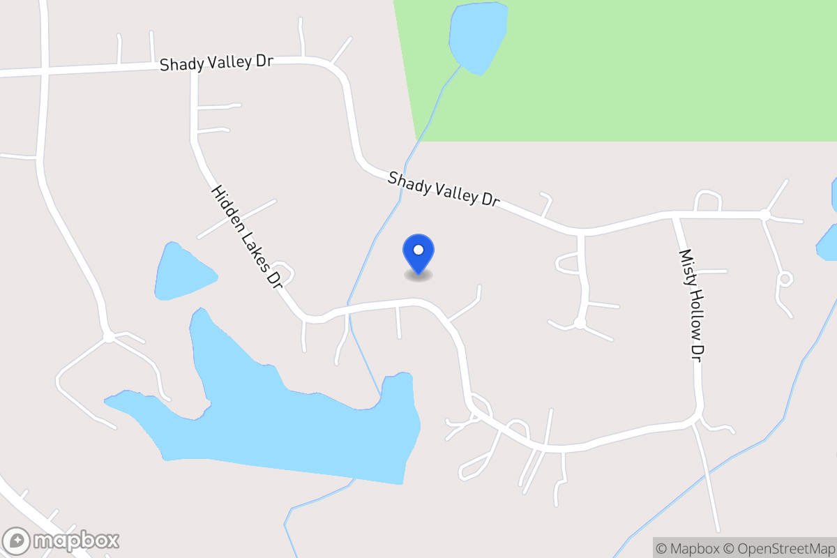 Map of 178 Hidden Lakes Dr