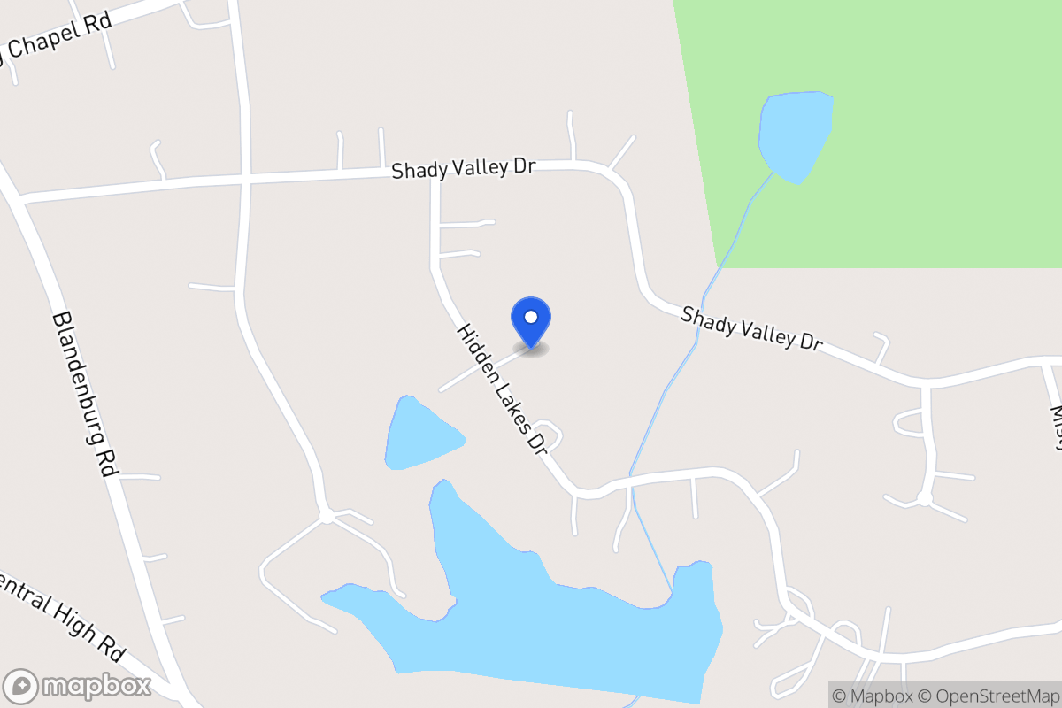 Map of 80 Hidden Lakes Dr