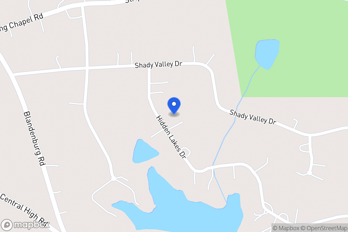 Map of 66 Hidden Lakes Dr