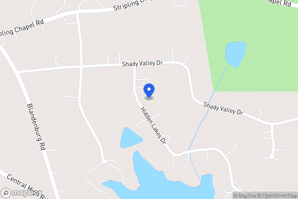 Map of 48 Hidden Lakes Dr
