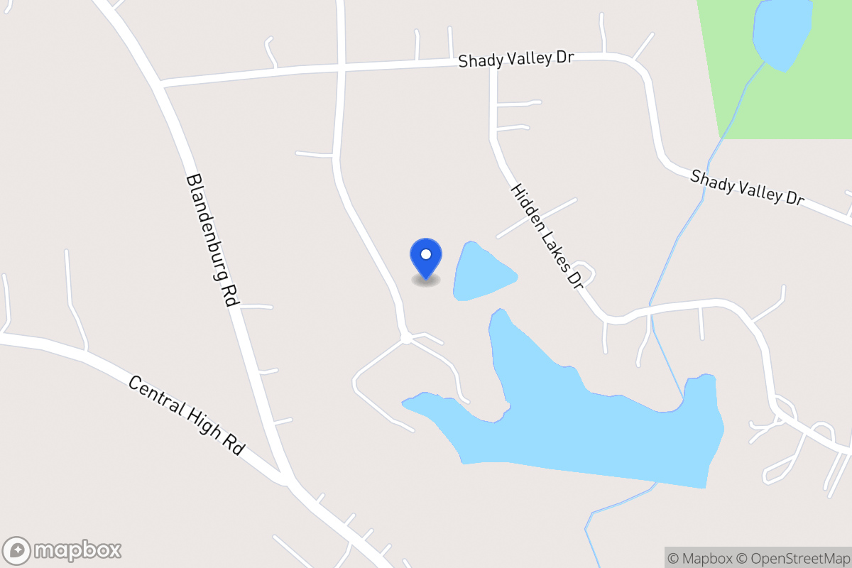 Map of 184 Oak Mountain Pkwy