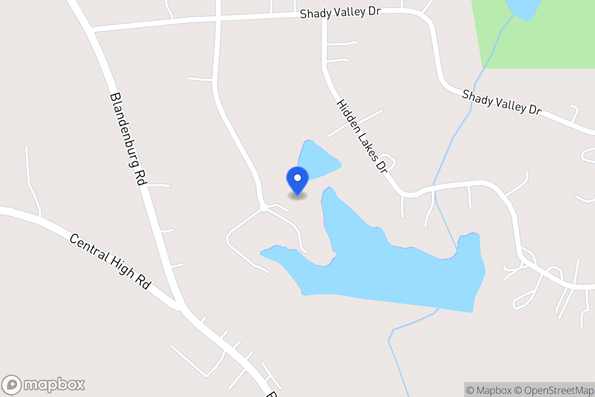 Map of 194 Oak Mountain Pkwy