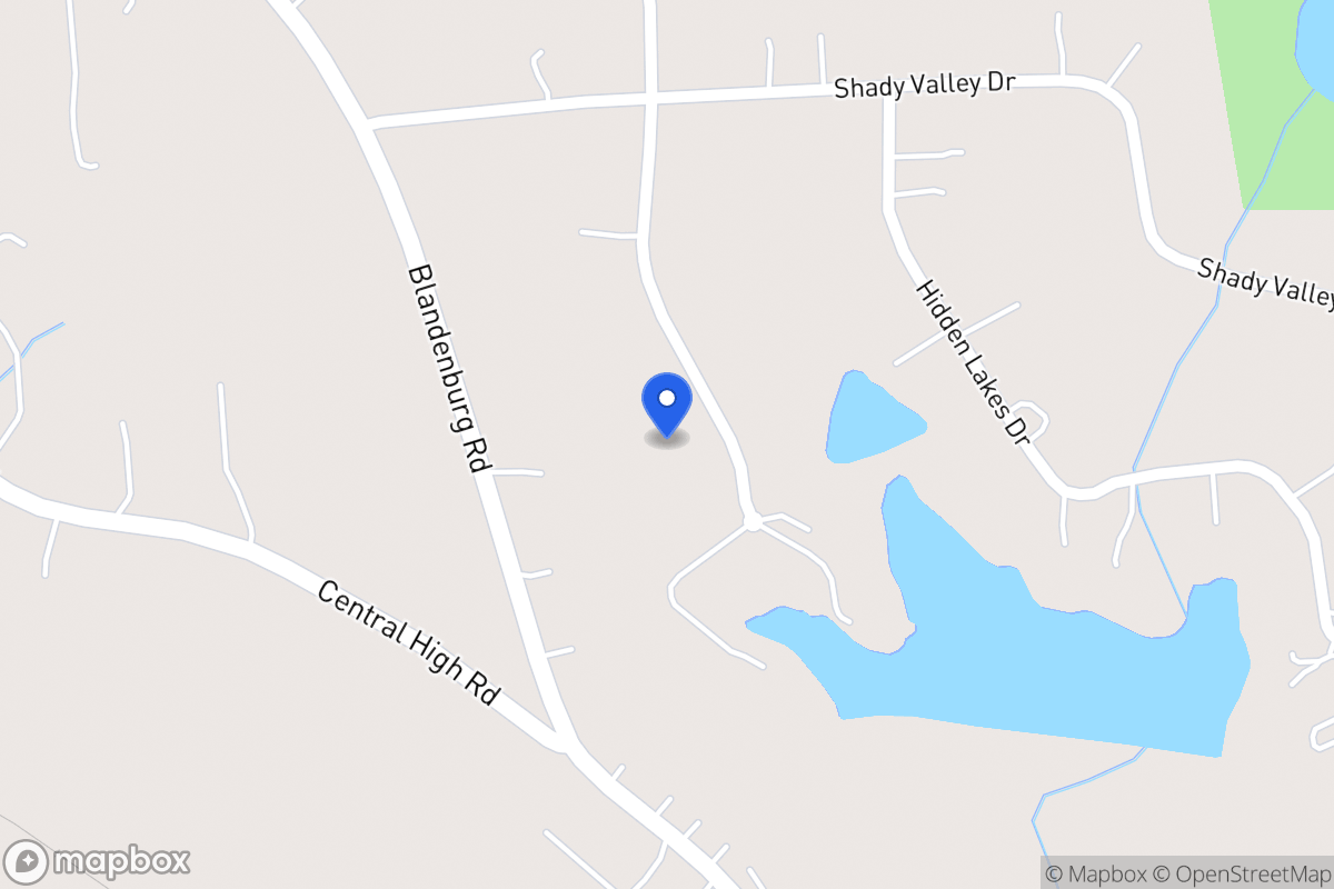 Map of 171 Oak Mountain Pkwy