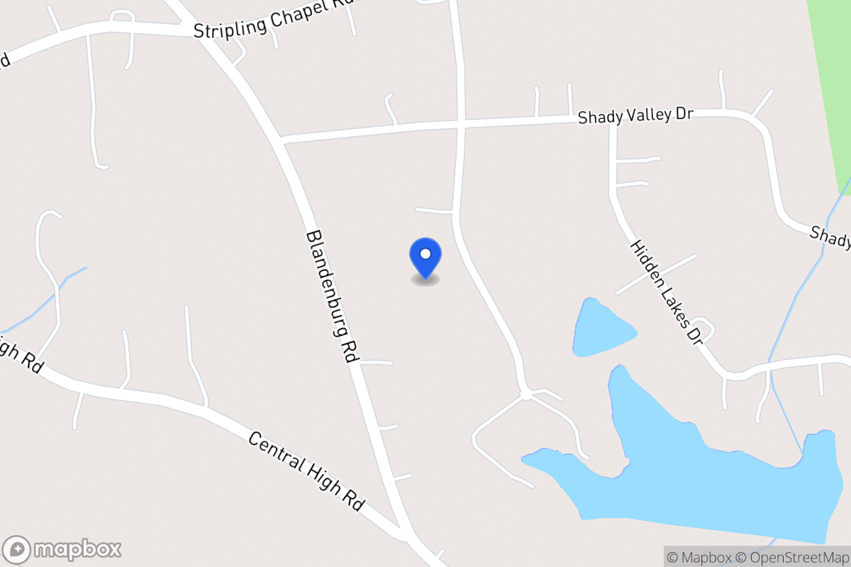 Map of 135 Oak Mountain Pkwy