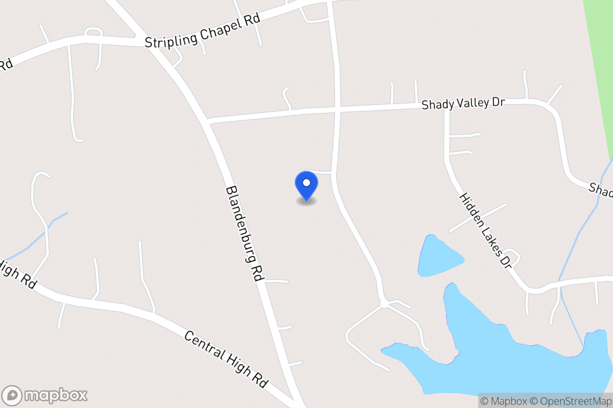 Map of 123 Oak Mountain Pkwy