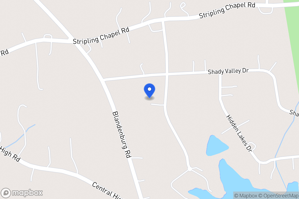 Map of 101 Oak Mountain Pkwy