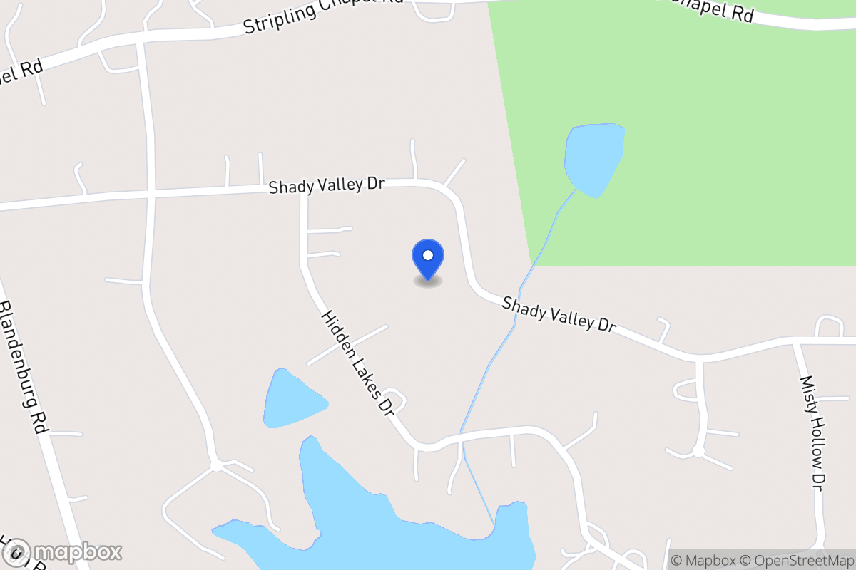 Map of 207 Shady Valley Dr