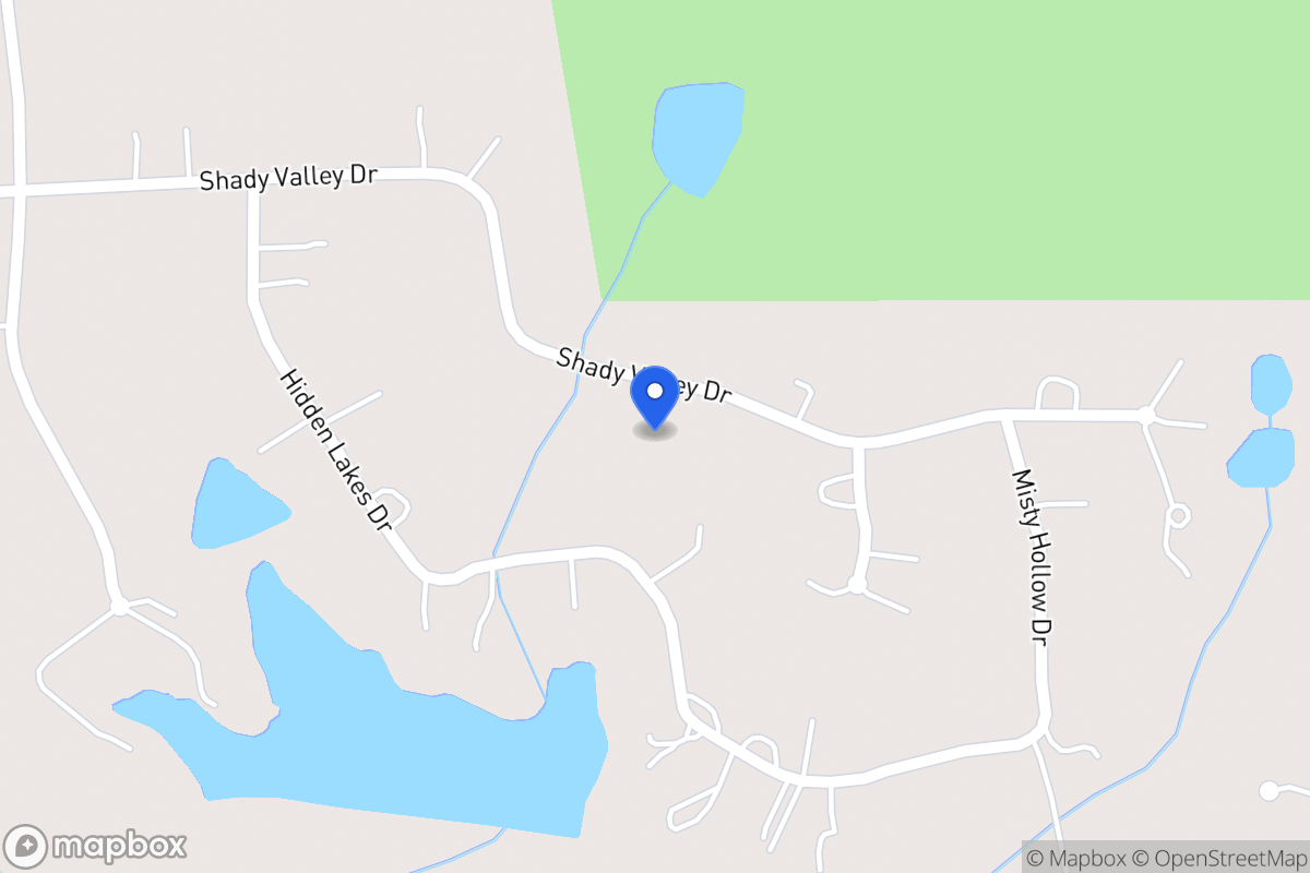 Map of 215 Shady Valley Dr