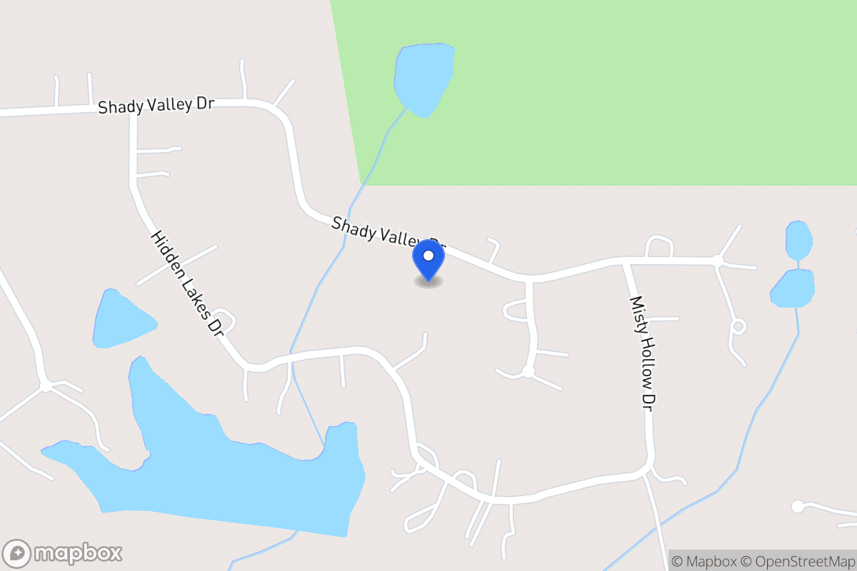 Map of 217 Shady Valley Dr