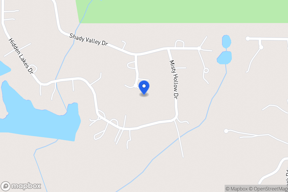 Map of 108 Shady Valley Ct