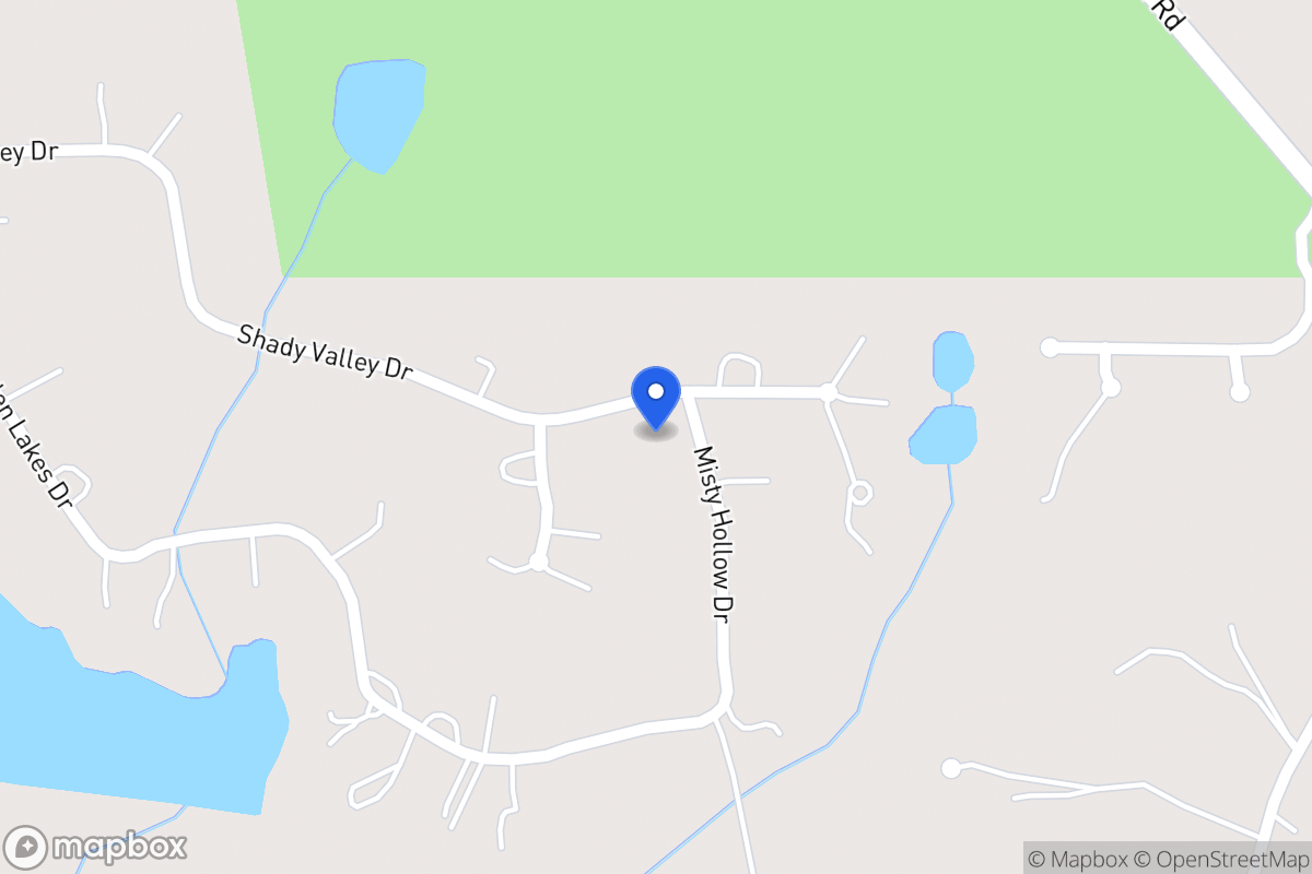 Map of 303 Shady Valley Dr
