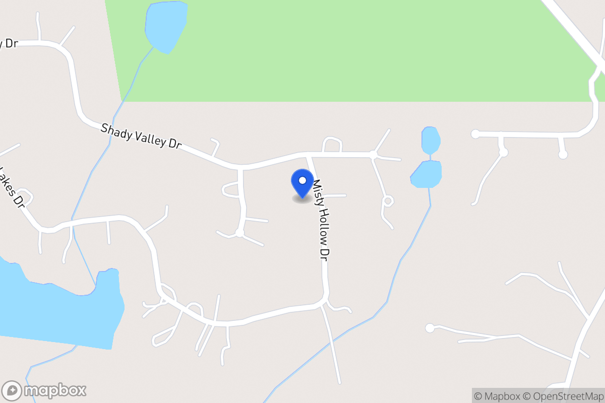 Map of 103 Misty Hollow Dr