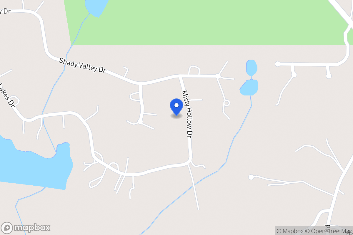 Map of 105 Misty Hollow Dr