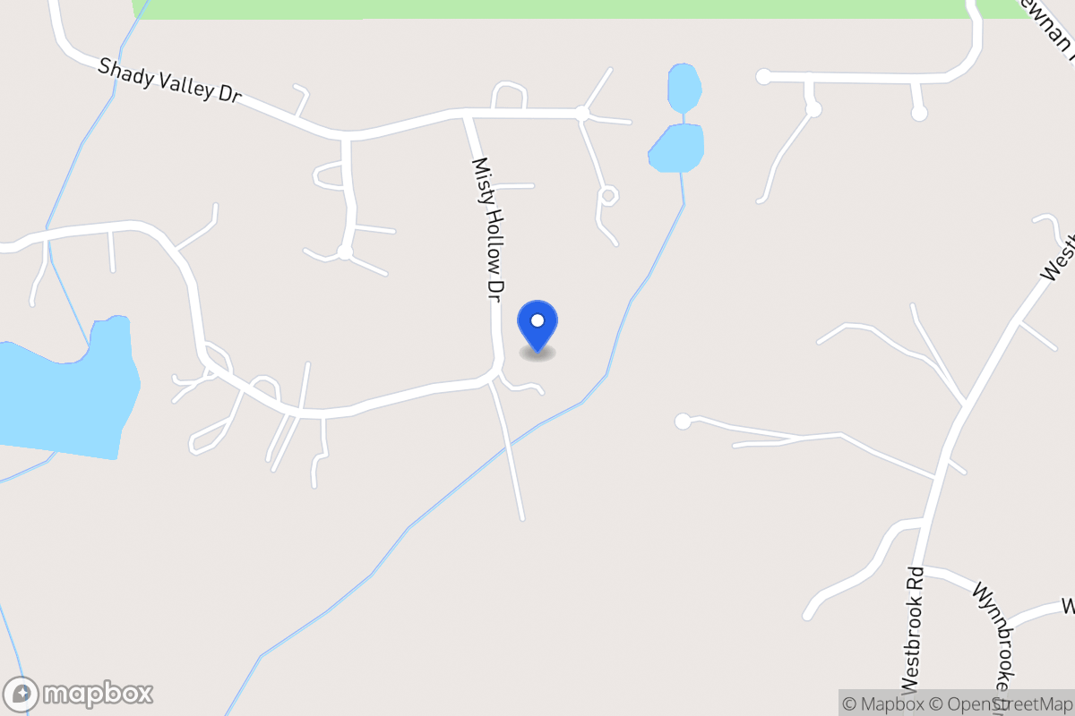 Map of 112 Misty Hollow Dr