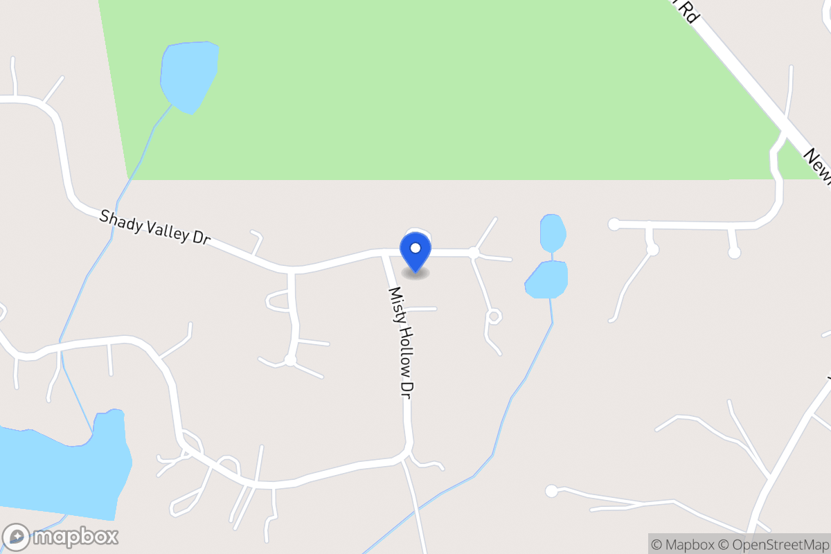 Map of 102 Misty Hollow Dr