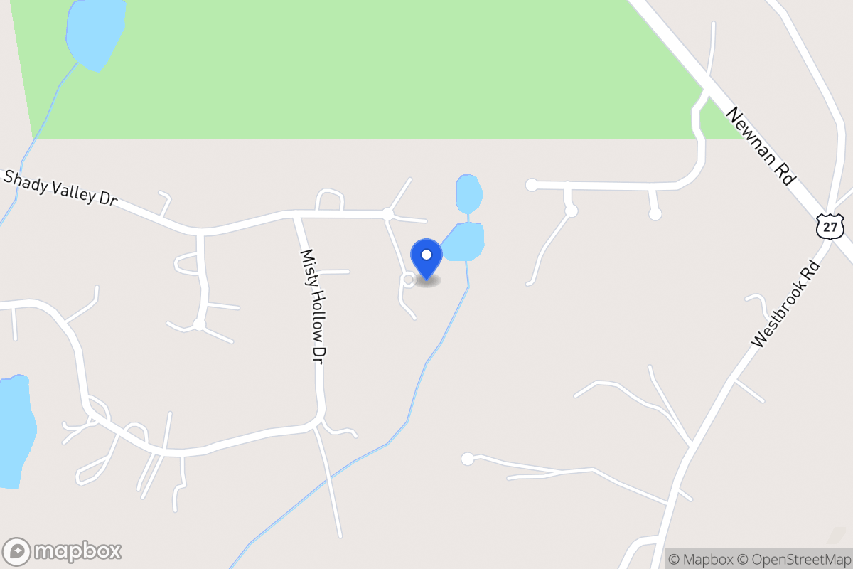 Map of 403 Shady Valley Dr