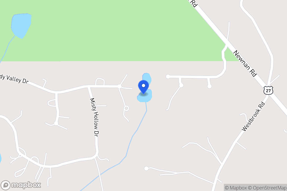 Map of 407 Shady Valley Dr