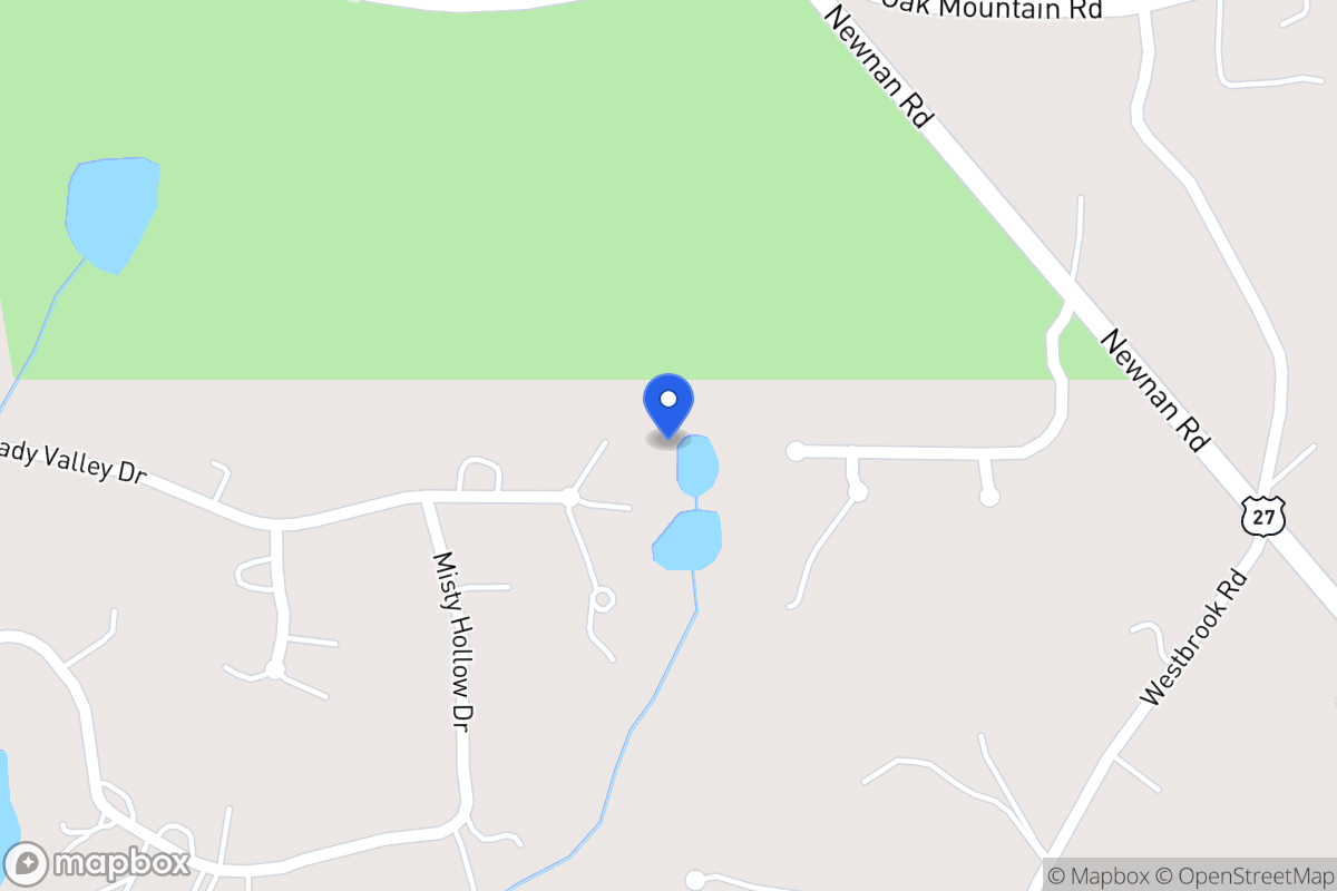 Map of 410 Shady Valley Dr