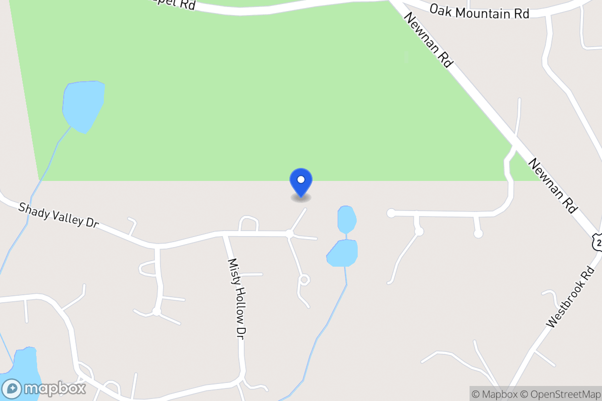 Map of 408 Shady Valley Dr
