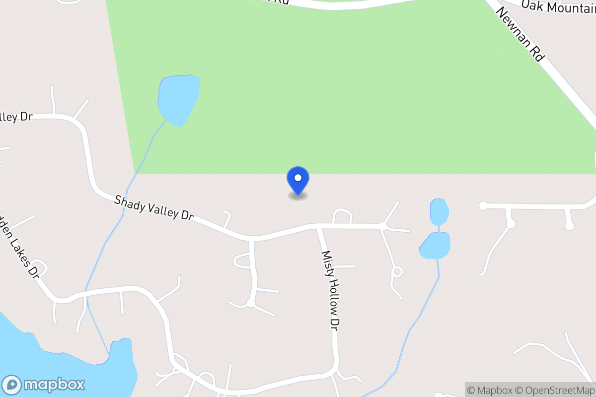 Map of 306 Shady Valley Dr