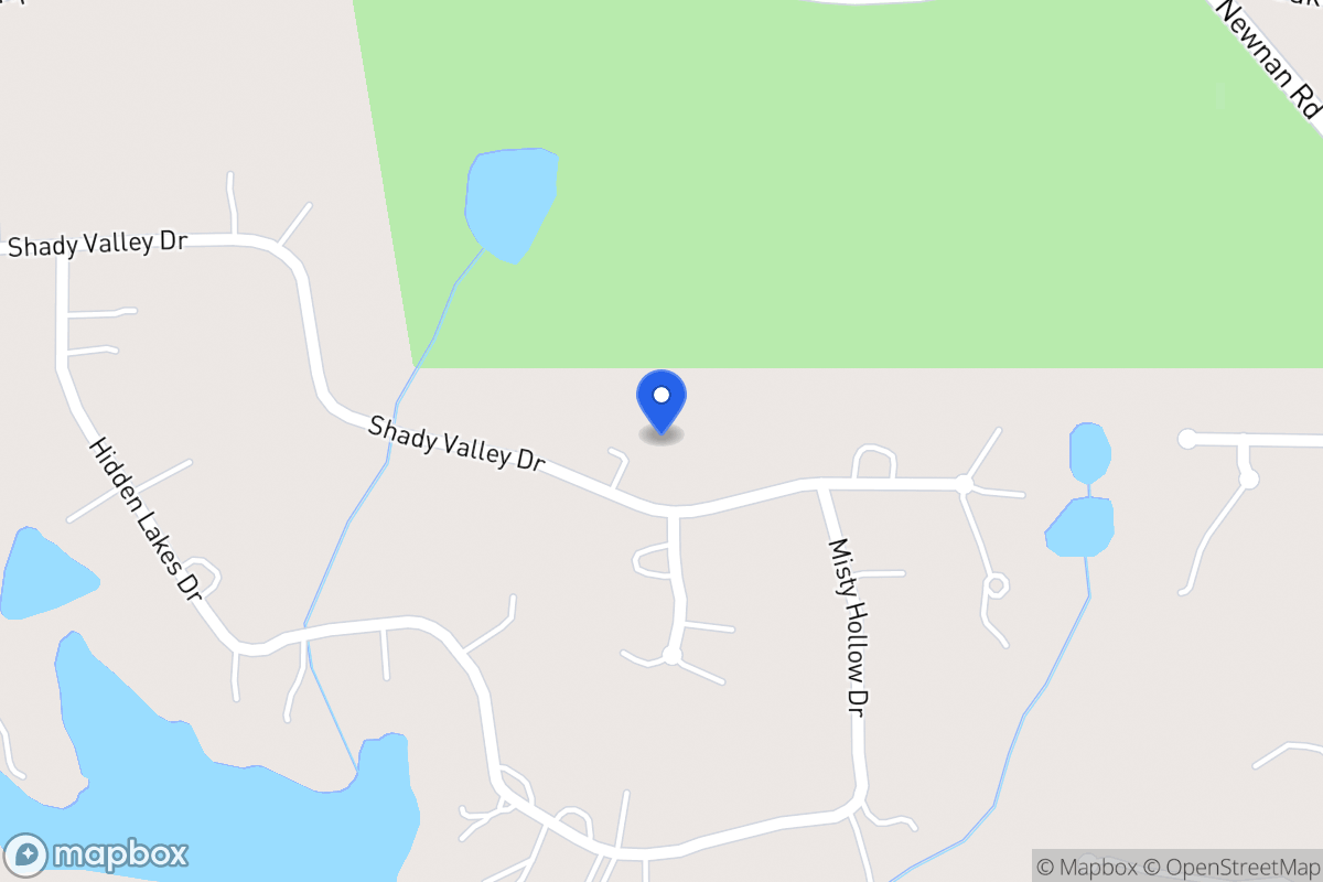 Map of 226 Shady Valley Dr