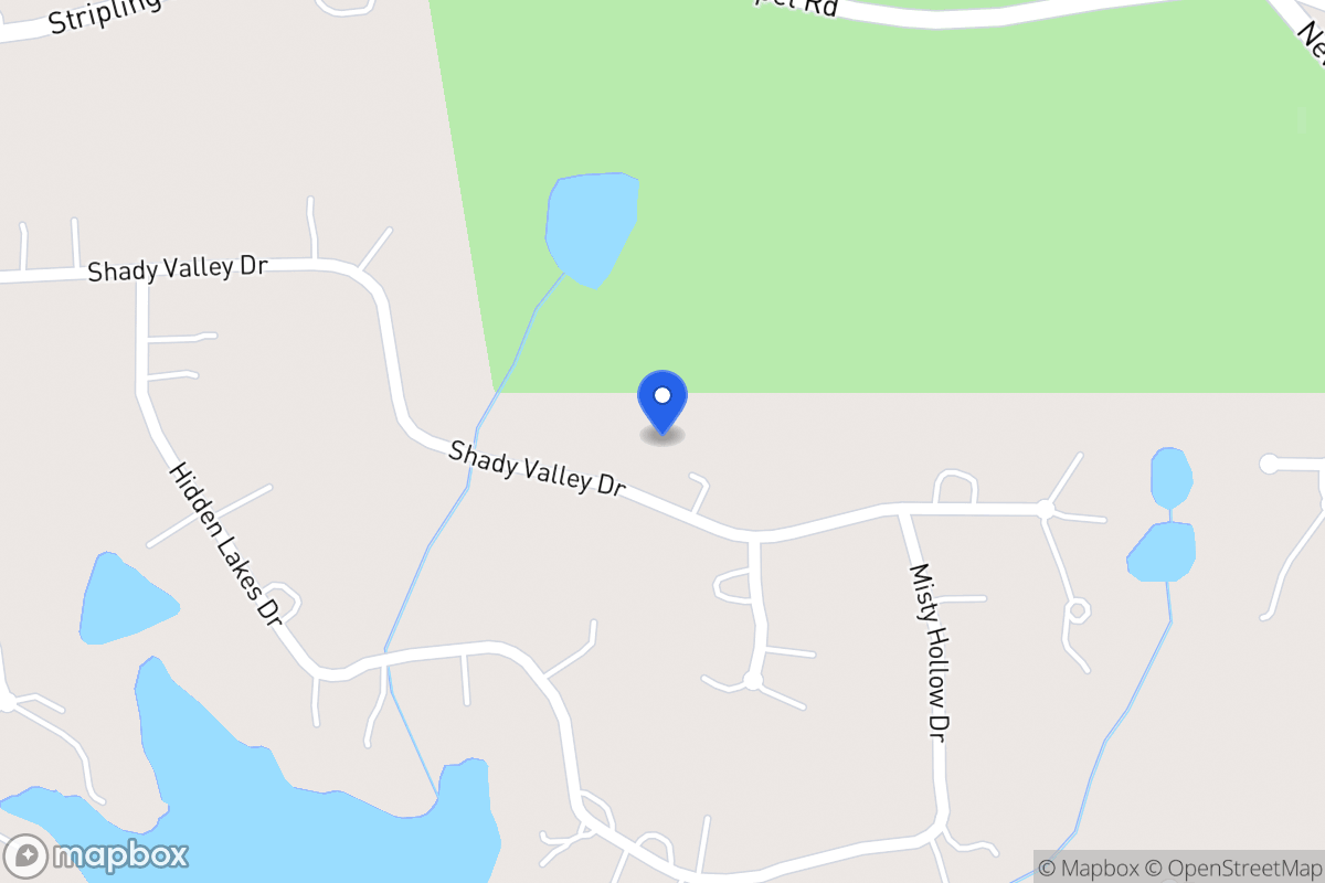Map of 222 Shady Valley Dr