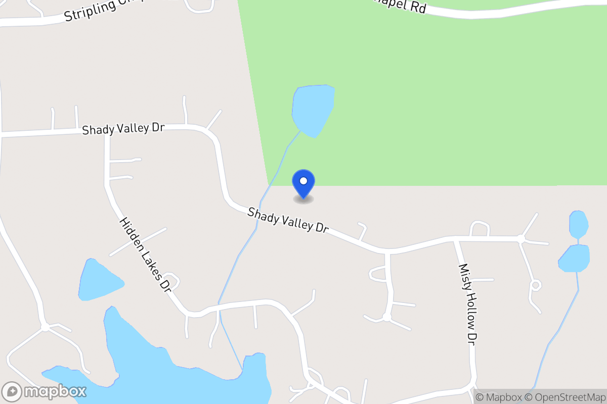 Map of 218 Shady Valley Dr