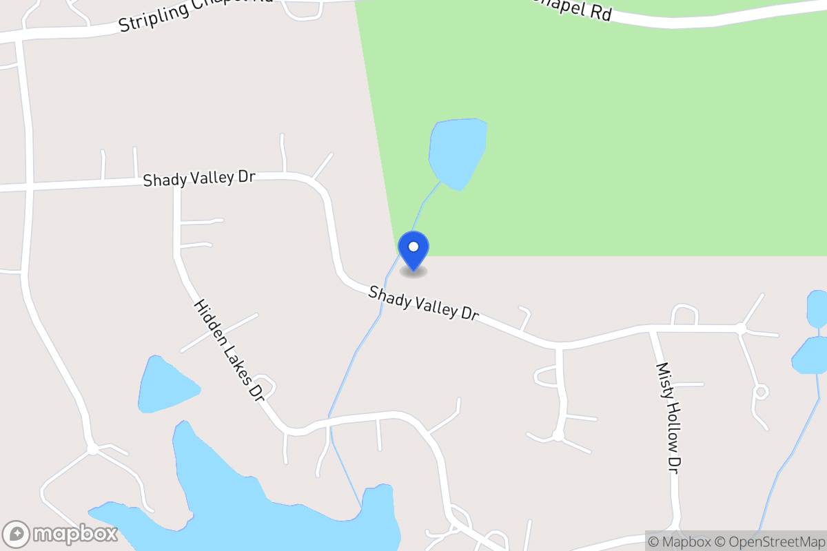 Map of 216 Shady Valley Dr
