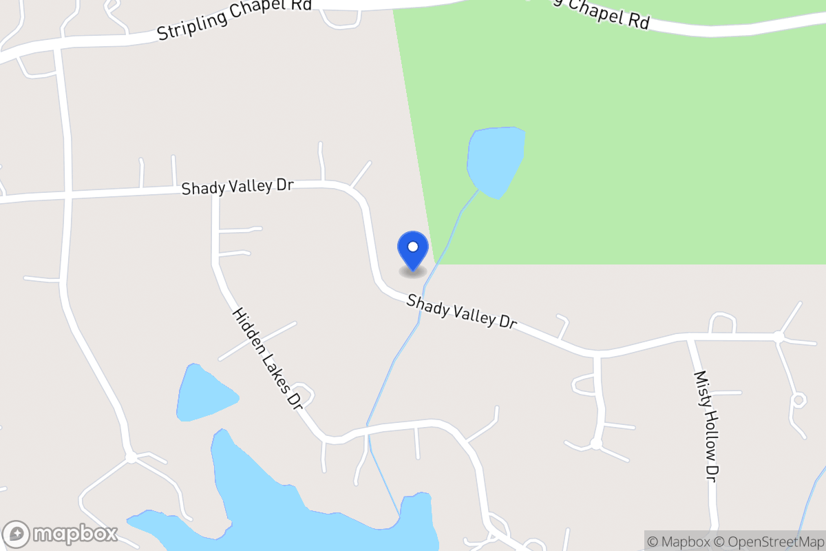 Map of 214 Shady Valley Dr