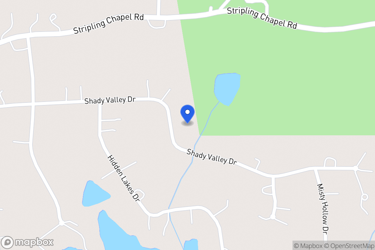 Map of 212 Shady Valley Dr