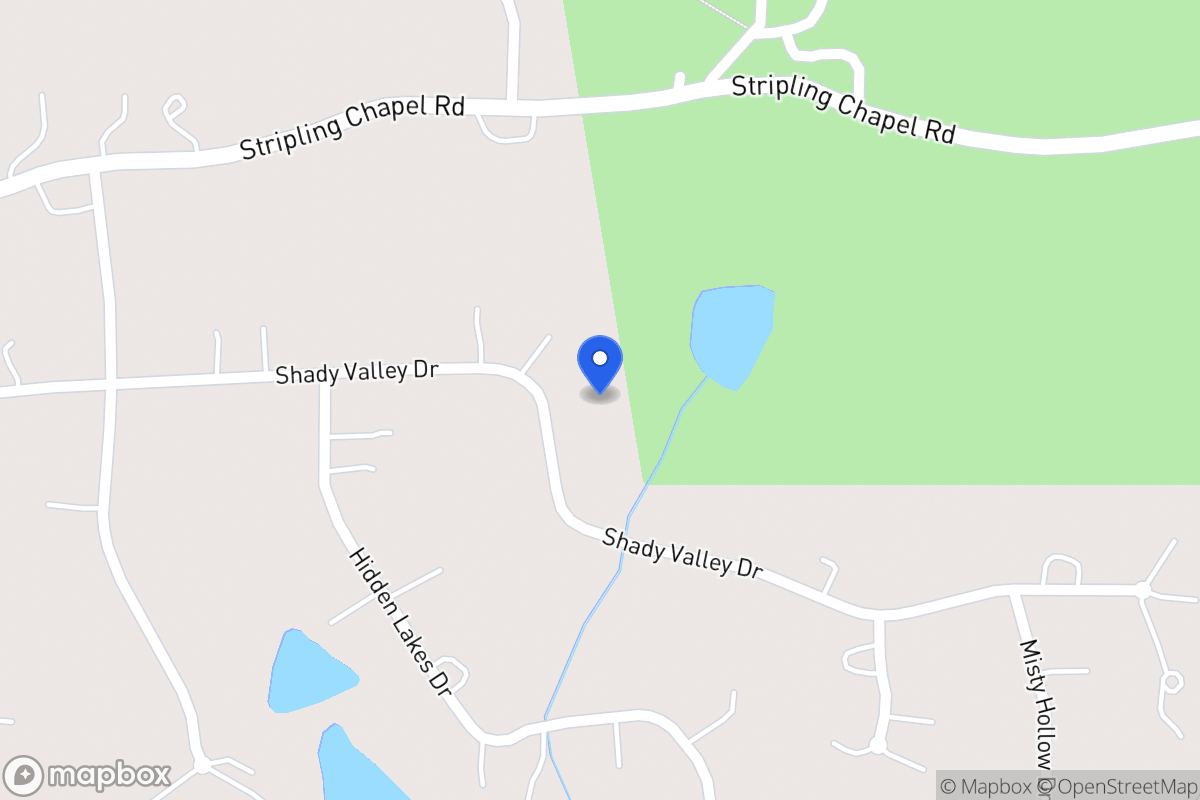 Map of 210 Shady Valley Dr