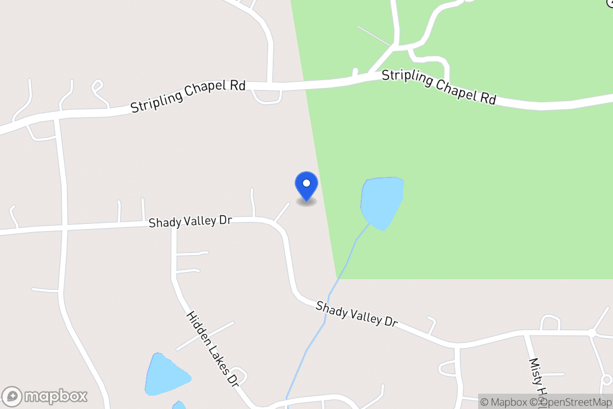 Map of 208 Shady Valley Dr