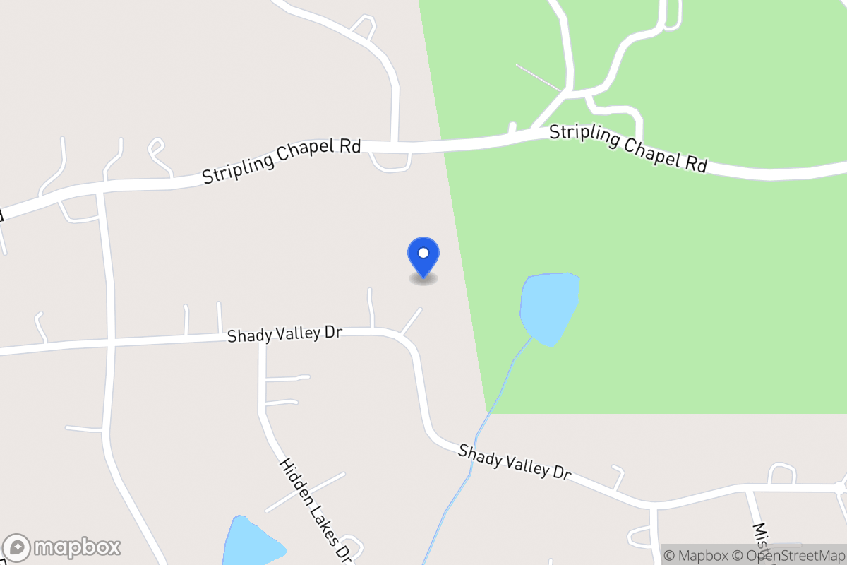 Map of 206 Shady Valley Dr