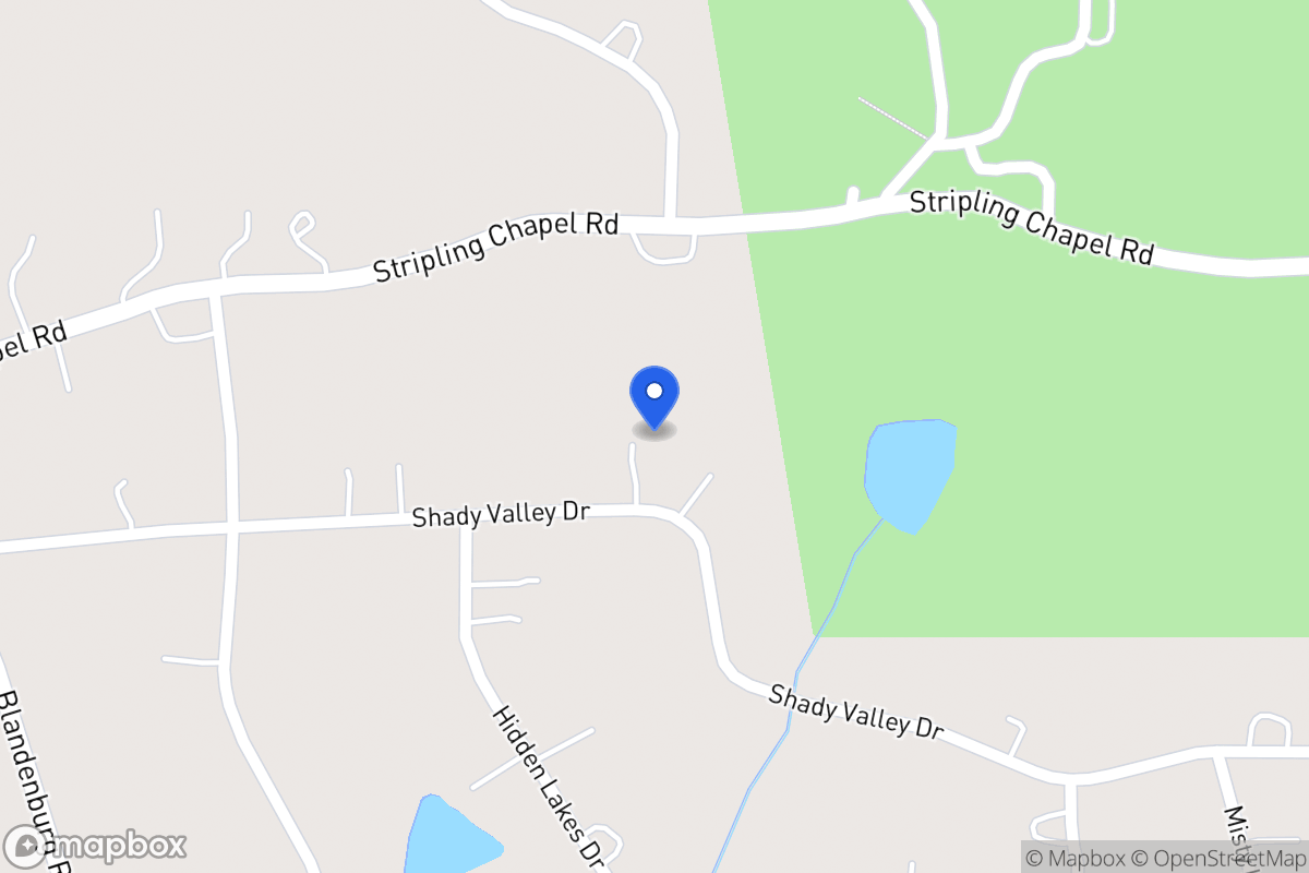 Map of 204 Shady Valley Dr