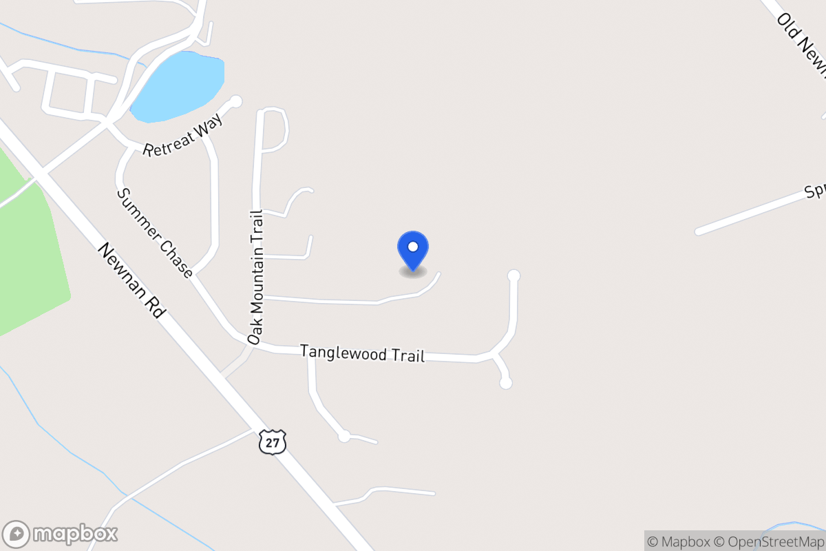 Map of 85 Oak Mountain Trl