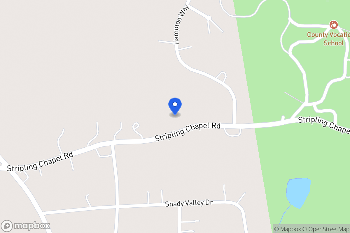 Map of 1652 Stripling Chapel Rd