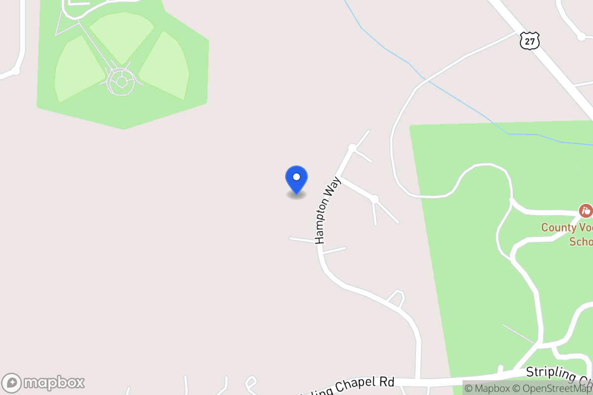 Map of 156 Hampton Way