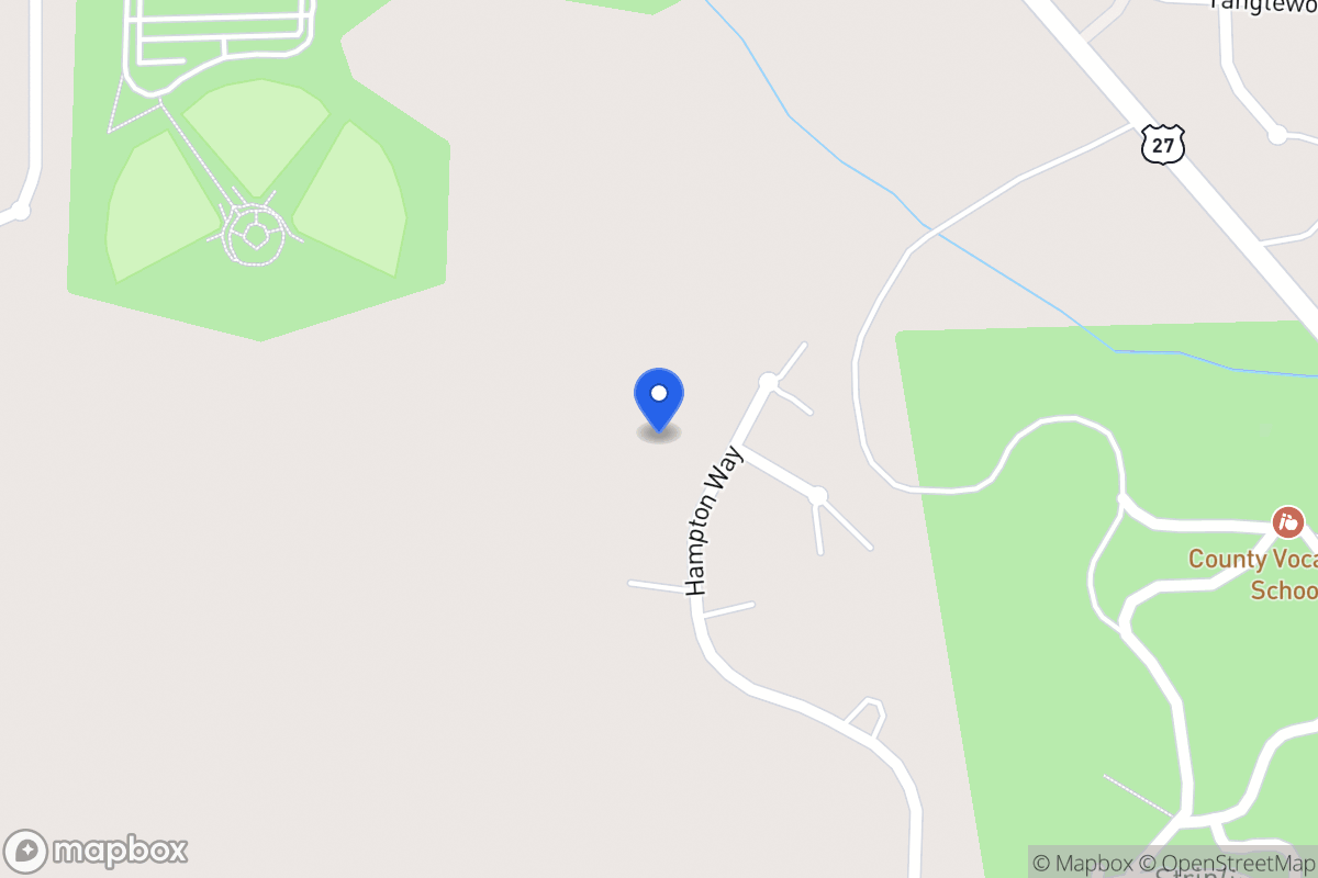Map of 174 Hampton Way