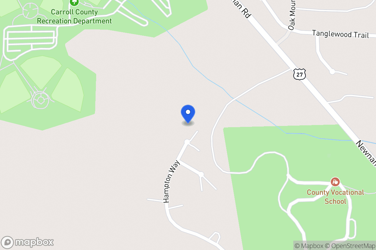 Map of 222 Hampton Way