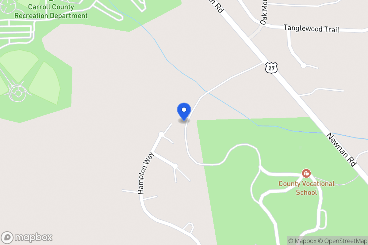 Map of 213 Hampton Way