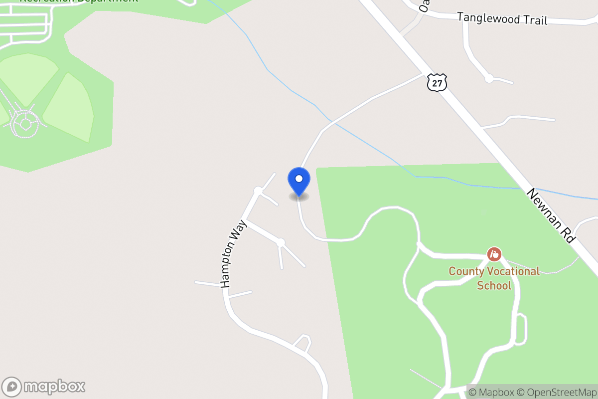 Map of 201 Hampton Way