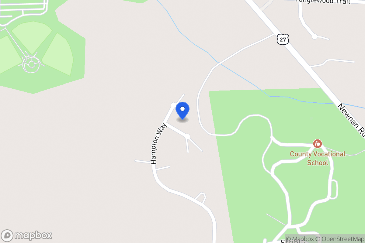 Map of 193 Hampton Way