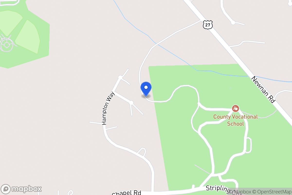 Map of 34 Kensington Ct
