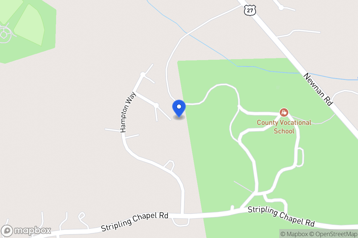 Map of 40 Kensington Ct