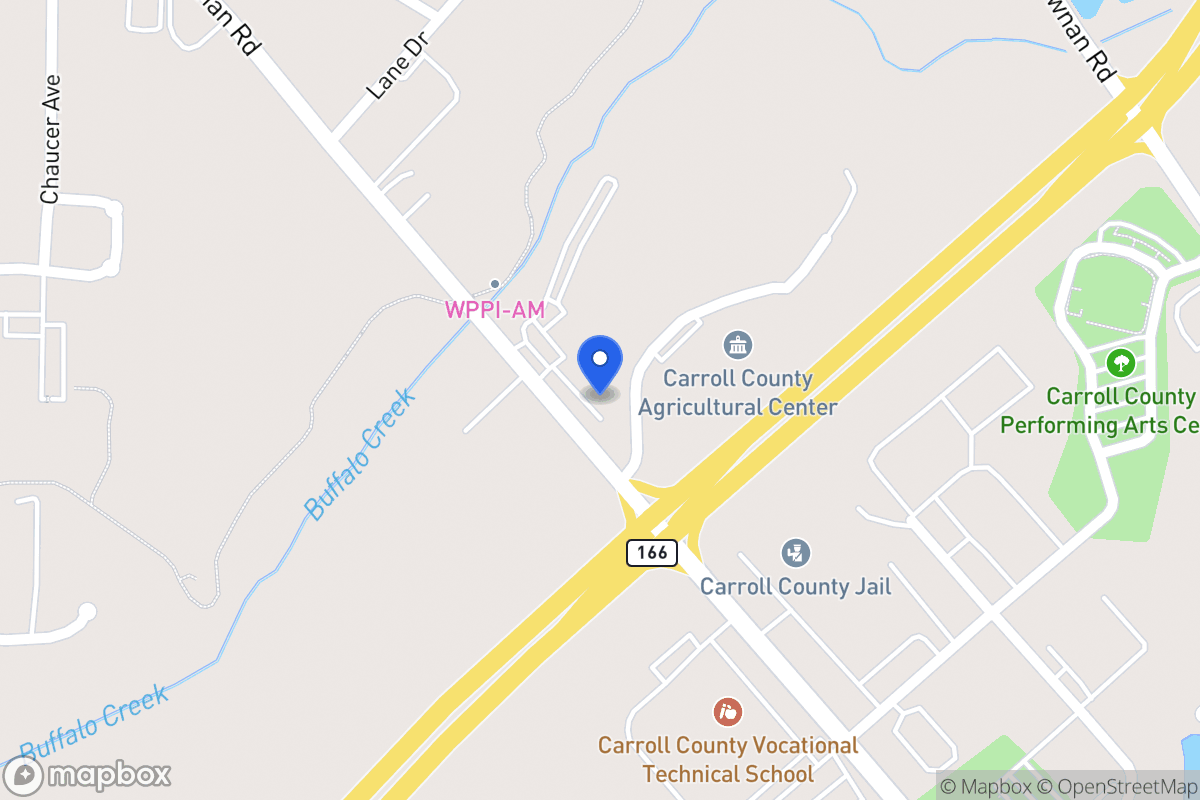 Map of 840 Newnan Rd